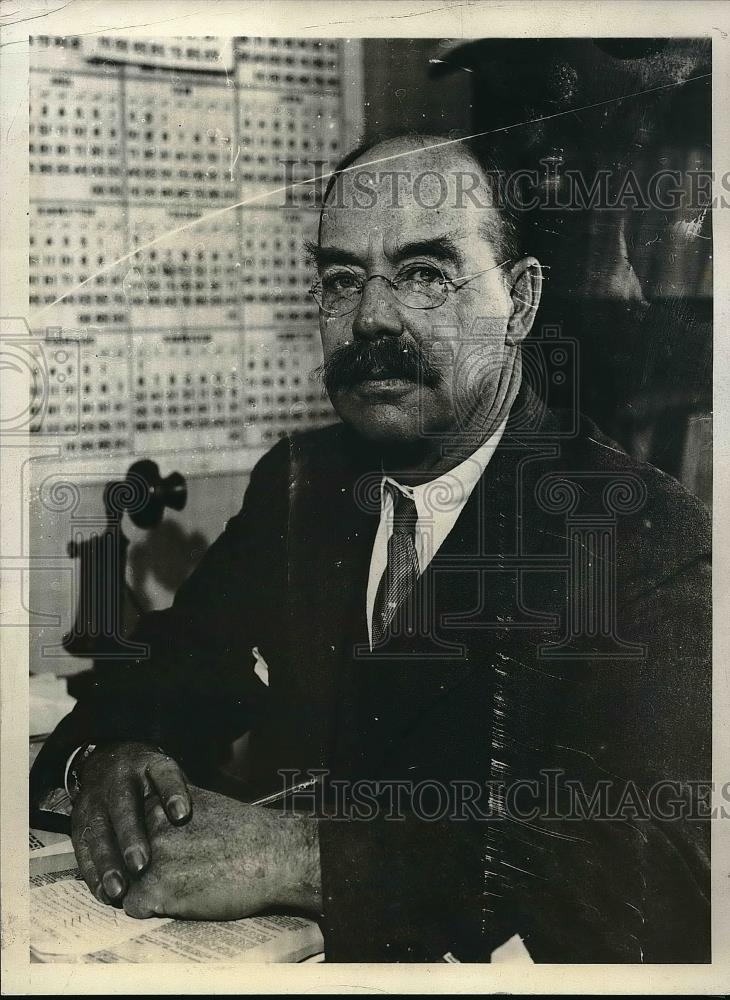 1931 Press Photo Admiral Montgomery Taylor - Historic Images