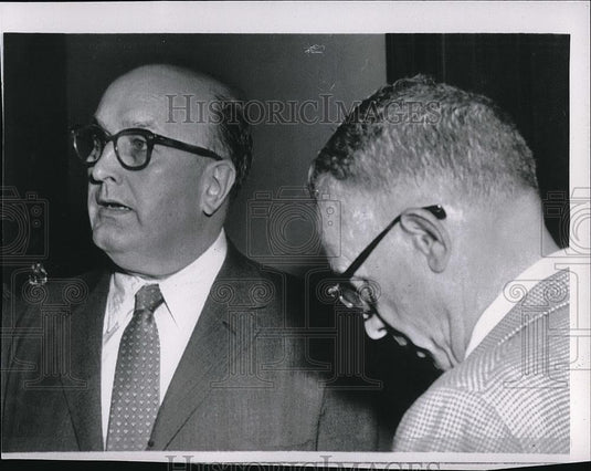 1965 Press Photo Businessman Leonard Hall - neb15560 - Historic Images