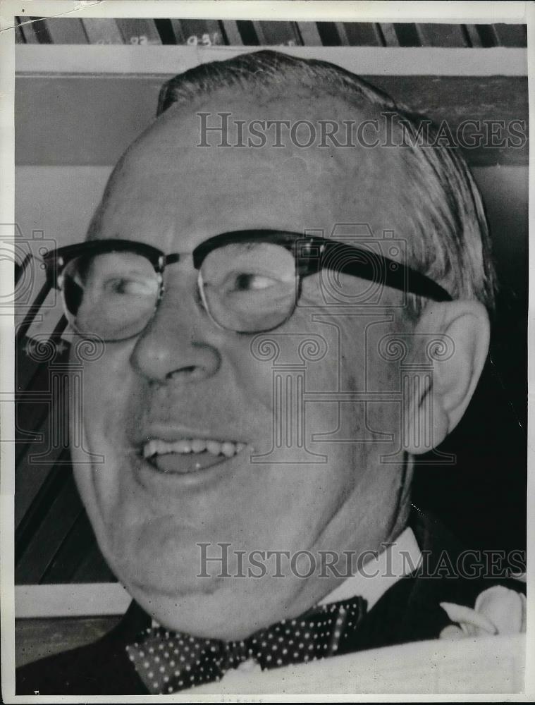 1962 Press Photo Nobel Peace Prize winner Lester Pearson - neb19720 - Historic Images