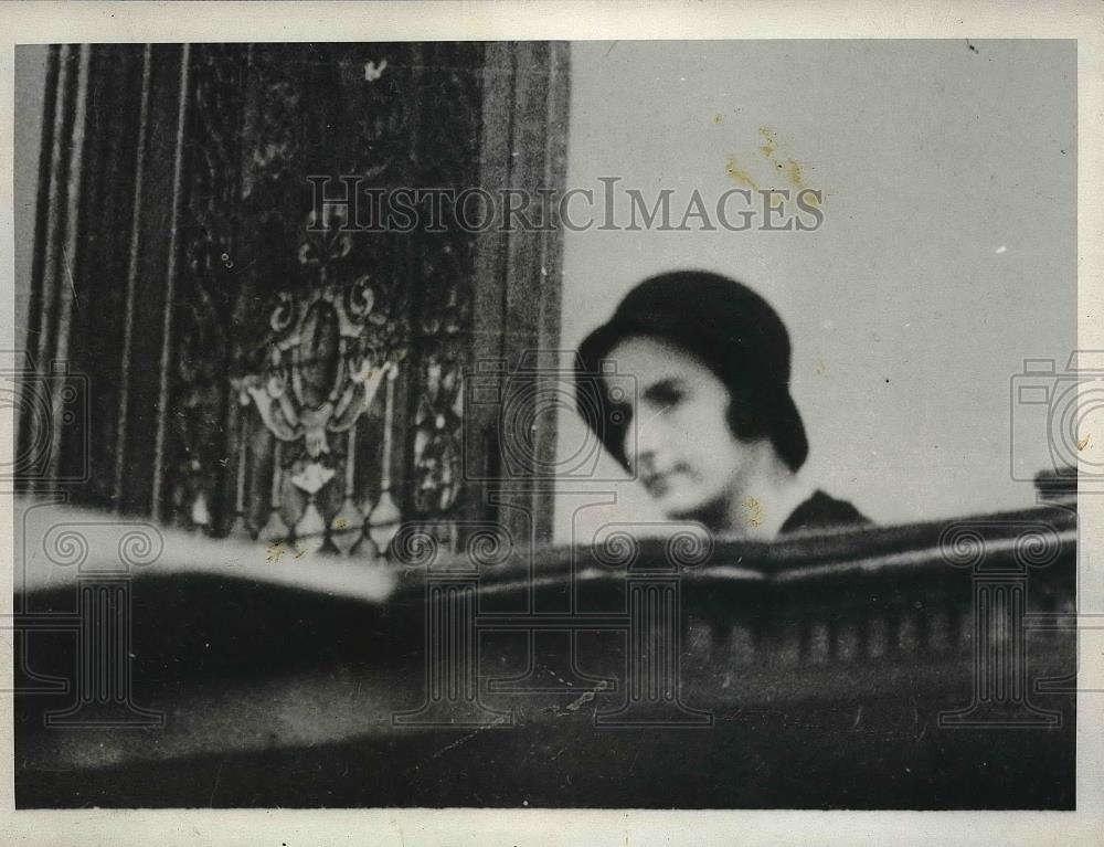 1932 Press Photo Rose Allen After her husbands death - neb19369 - Historic Images