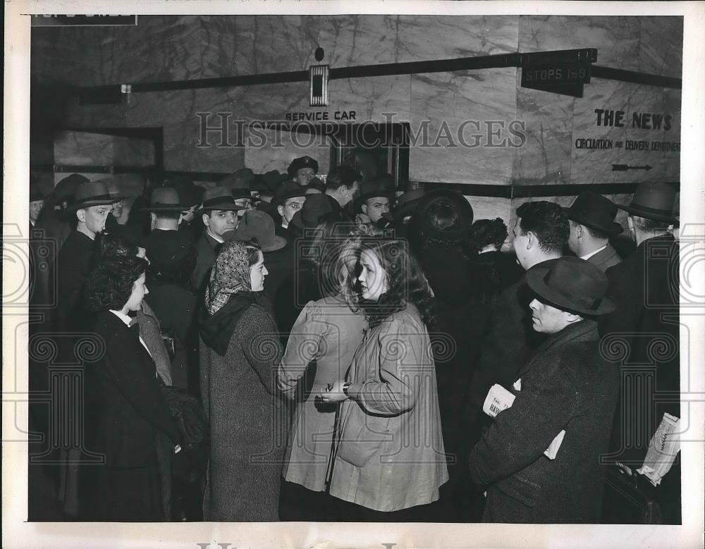 1946 Press Photo New York Daily News Building AFL - neb17416 - Historic Images