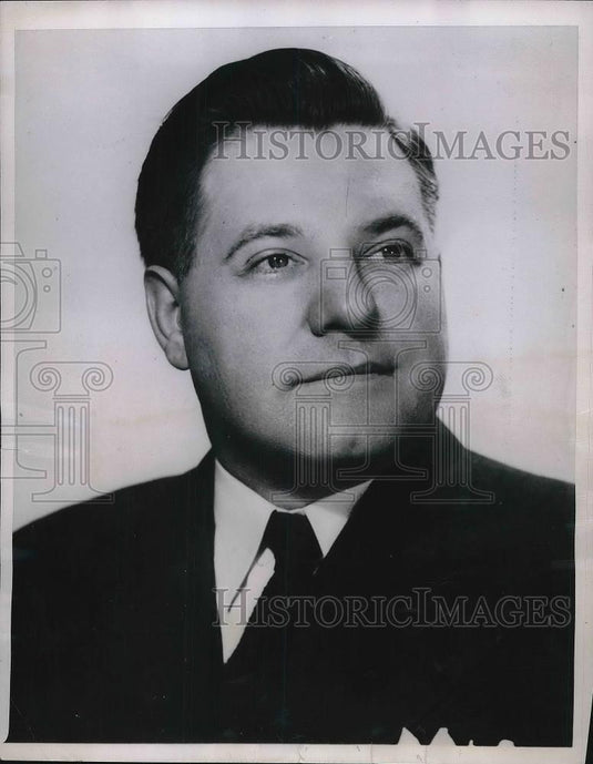 1949 Press Photo Frank Christensen prior to his murder - neb11782 - Historic Images