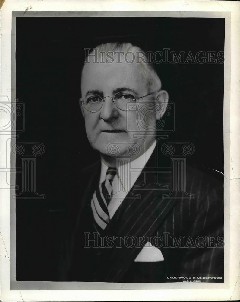 1938 Press Photo Frank E. Gannett, Publisher of Rochester, NY - neb03926 - Historic Images