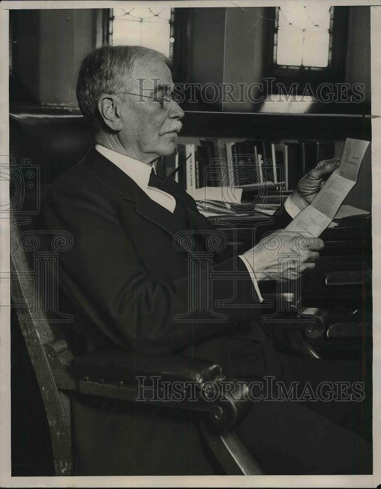1931 Press Photo Reverend Dan F. Bradley - Historic Images