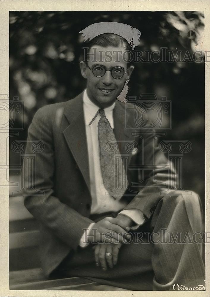 1930 Press Photo Danny MacFayden, Boston Red Sox Pitcher - Historic Images