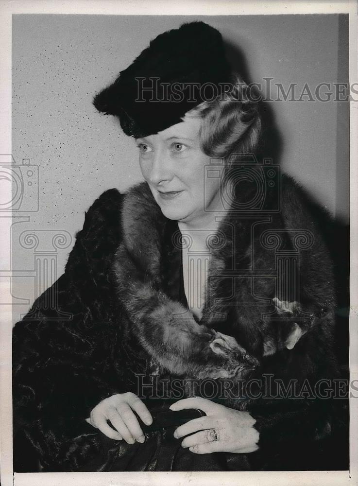 1940 Press Photo Magdalen Friend Lanskop Sues For Half Of $2 Million Estate - Historic Images