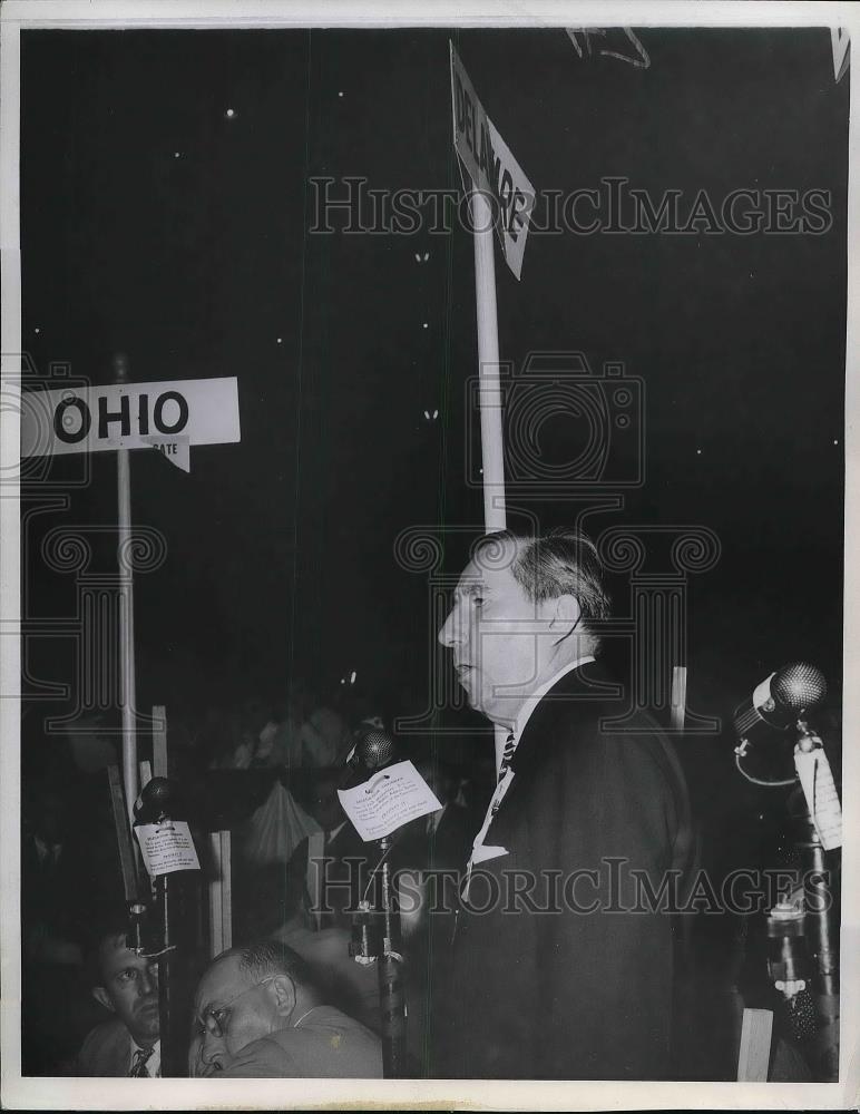 1944 Press Photo Senator Claude Pepper Seconds Nomination Of Henry Wallace - Historic Images
