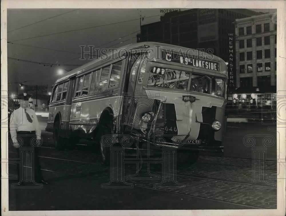 1940 Press Photo Bus 121 Payne accident - Historic Images