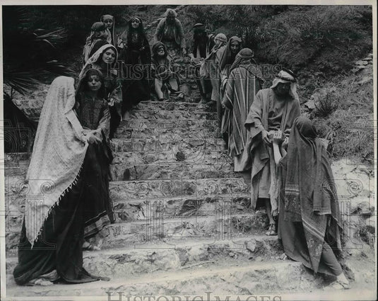 1931 Press Photo Los Angeles Pilgrimage Theatre Actors - Historic Images