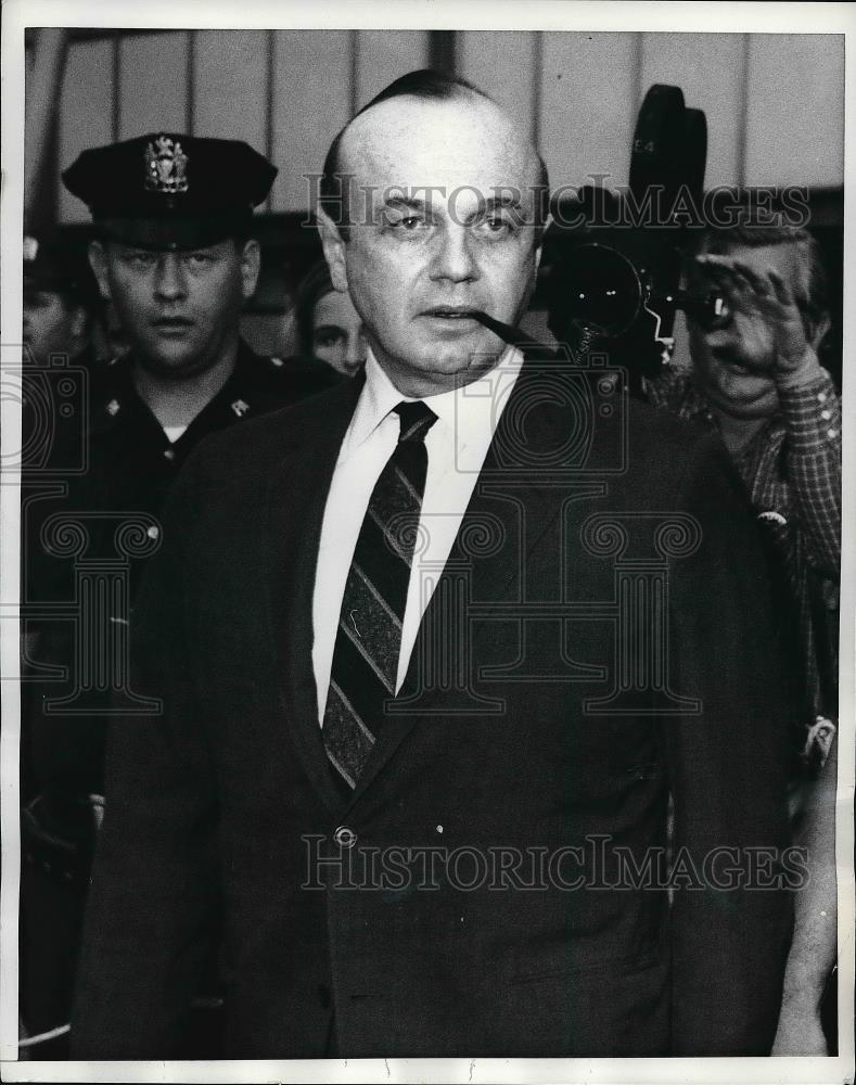 1970 Press Photo Israeli Ambassador to the U. N. Yosef Tekoah - Historic Images