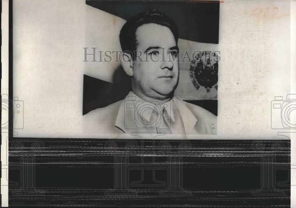 1960 Press Photo Jose Maria Lemus, President of El Salvador - Historic Images