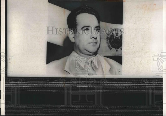 1960 Press Photo Jose Maria Lemus, President of El Salvador - Historic Images