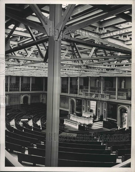 1940 Press Photo House Chamber reading for opening of 77th Congress in D.C. - Historic Images
