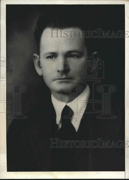 1932 Press Photo T.W. hooks member of Good Government - Historic Images
