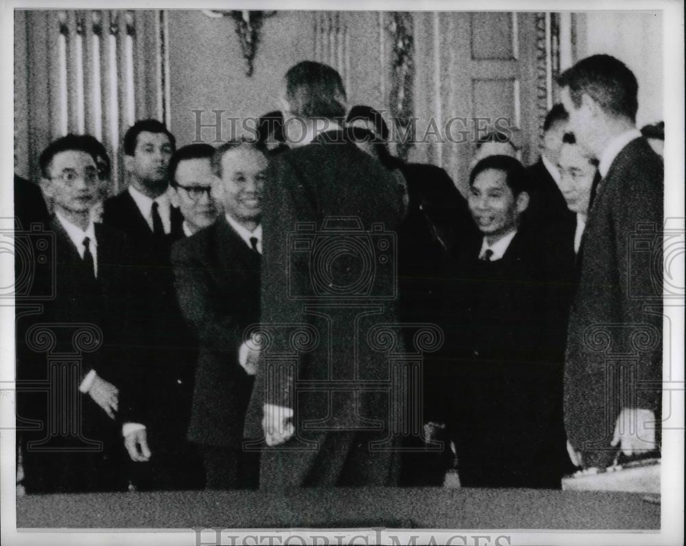 1968 Press Photo Averell Harriman, Chief of the U. S. Delegation - Historic Images