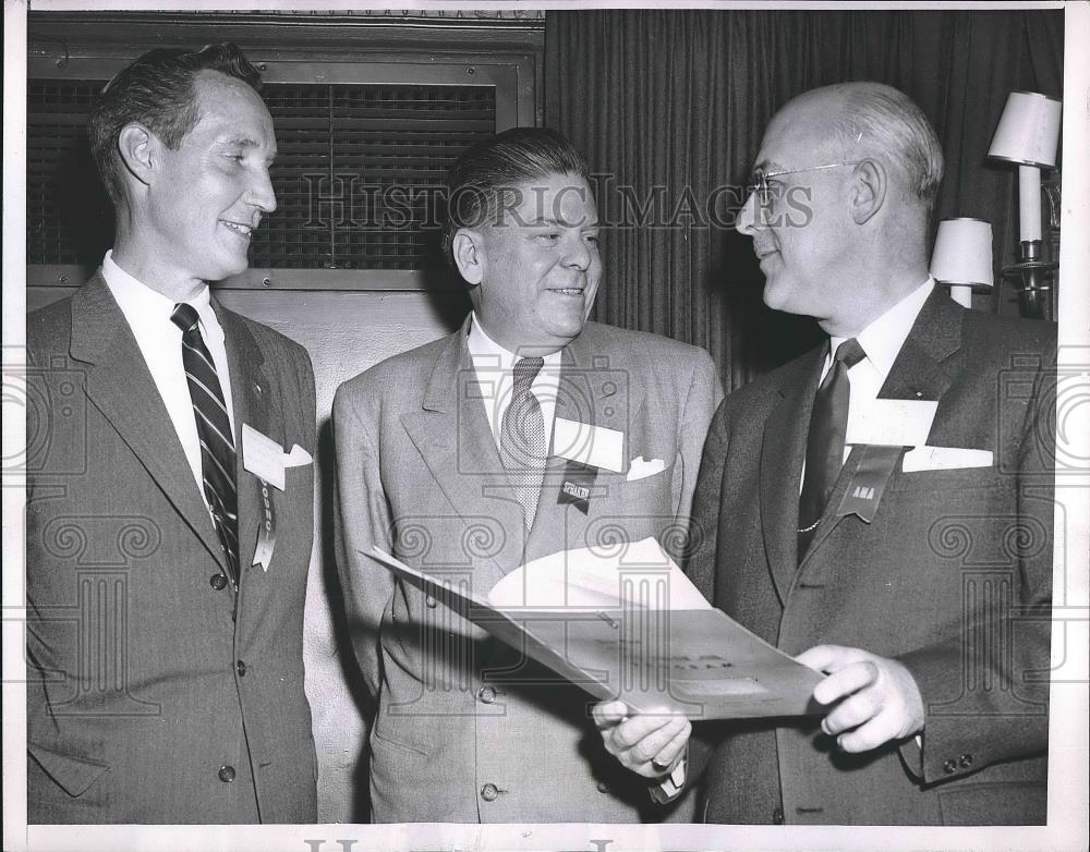 Secretary of Labor James Mitchell, Lawrence Appley, F. Atkinson 1955 ...