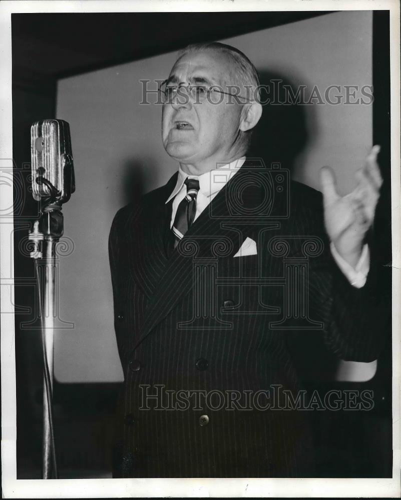 1940 Press Photo Frank Gannett, Publisher Seeking Nomination for President - Historic Images