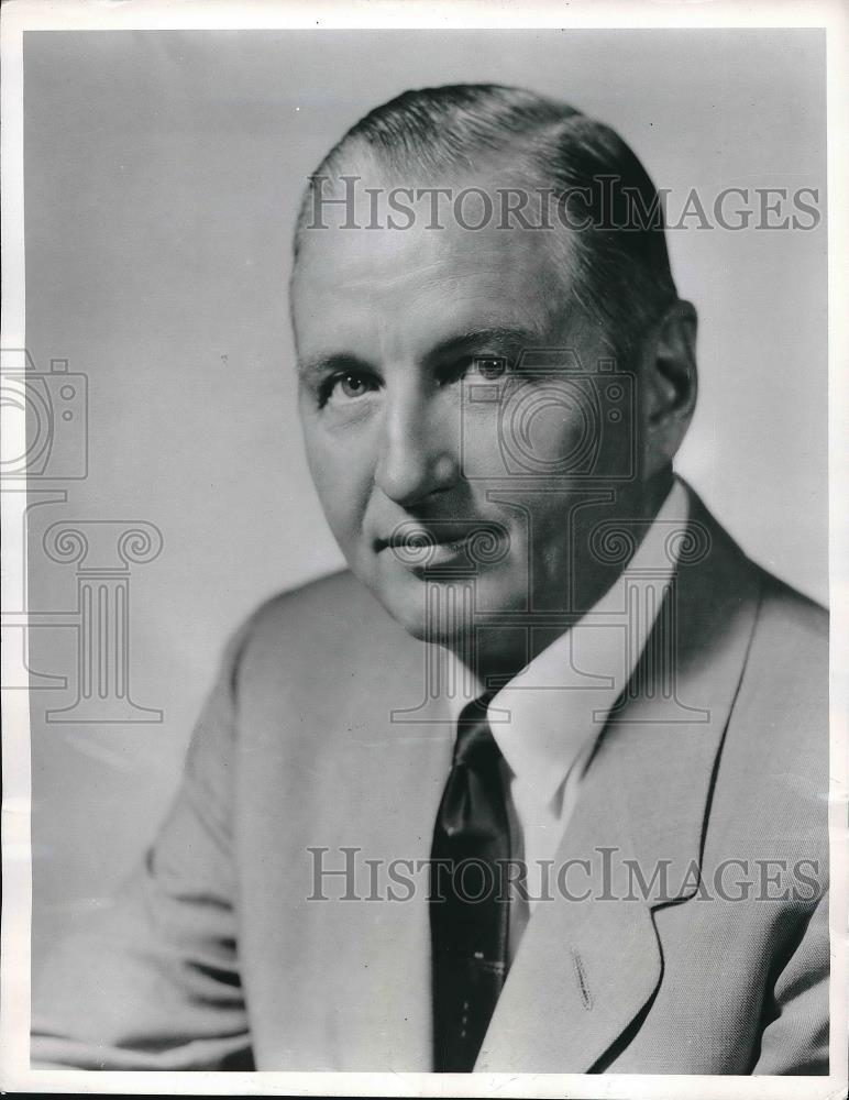 1959 Press Photo C.L. Largent, Manager of The Firestone Tire &amp; Rubber Co. - Historic Images