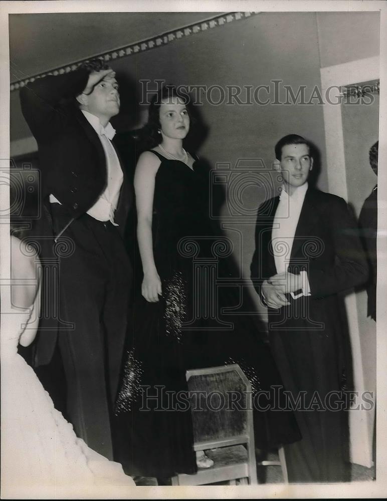 Gethayn Heman Rosette King John Longden 1938 Vintage Press Photo Gethayn heman rosette king john longden 1938 vintage press photo