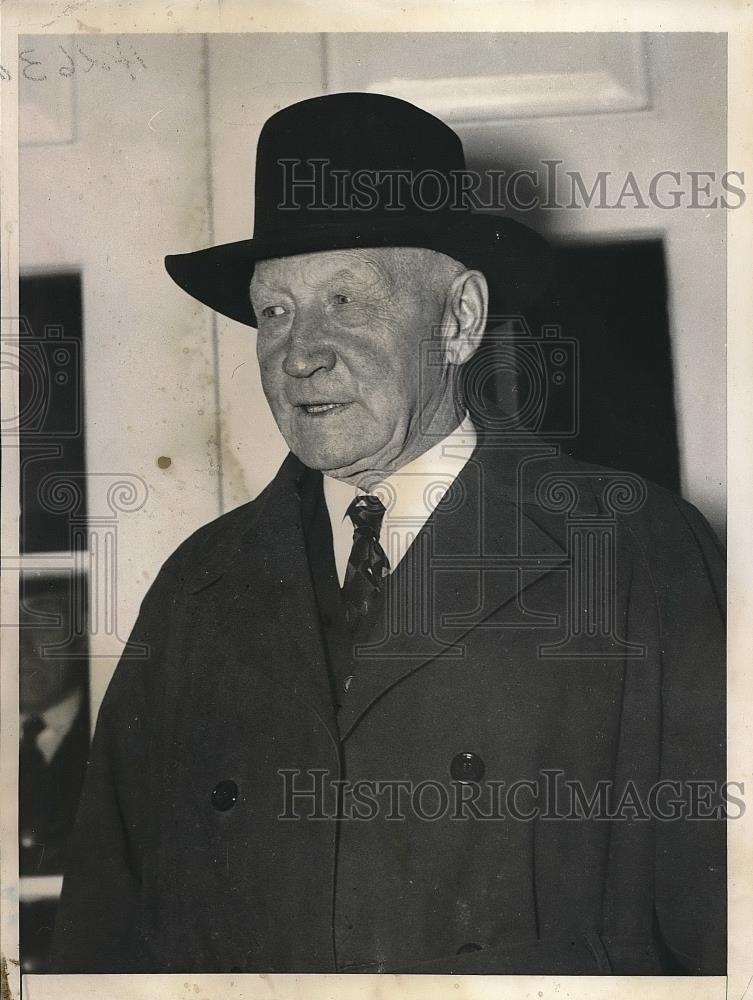1937 Press Photo Rep. Robert L. Doughton, Dem from N.C. - Historic Images