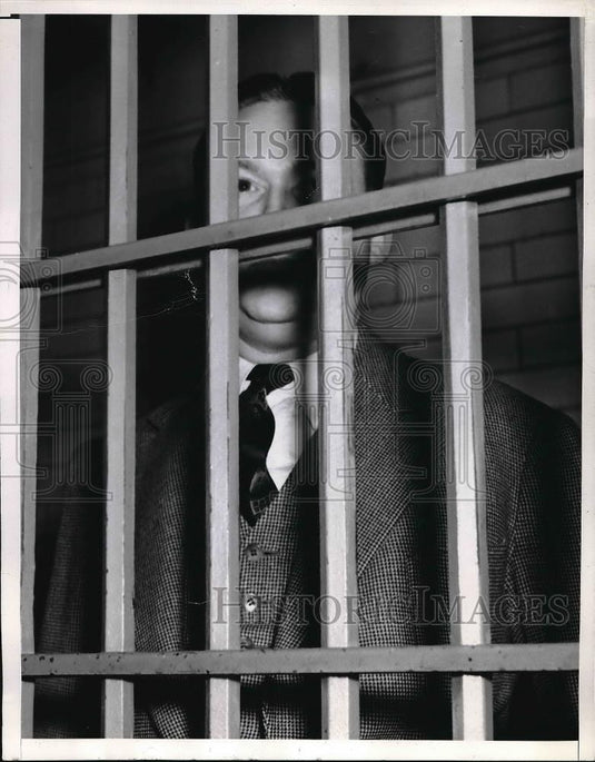 1940 Press Photo Robert S James Convicted of Killing 2nd Wife 4 Years Earlier - Historic Images