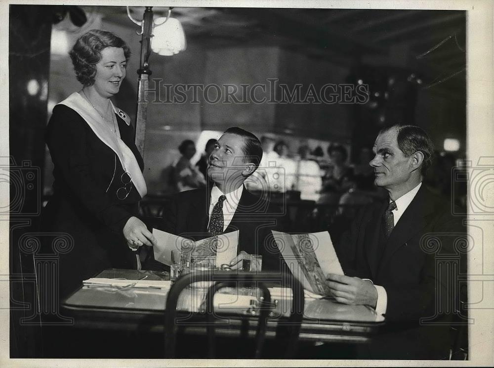 1931 Press Photo Mrs. Harry D. Jeffeies Millionaire - Historic Images