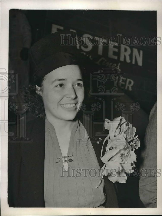1941 Press Photo Senora Alzira Do Amabal Peixoto Wife of Brazilian Governor - Historic Images