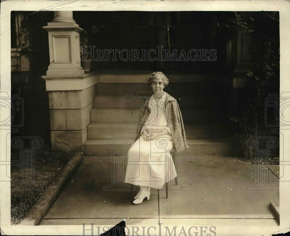 1924 Press Photo Mrs. Charles Dawes, Wife Of Vice President Elect - Historic Images