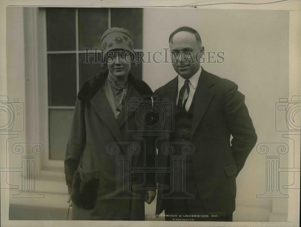 1927 Press Photo Elga Daniels Champion Cotton Grower & IC Marshall Corn Grower - Historic Images