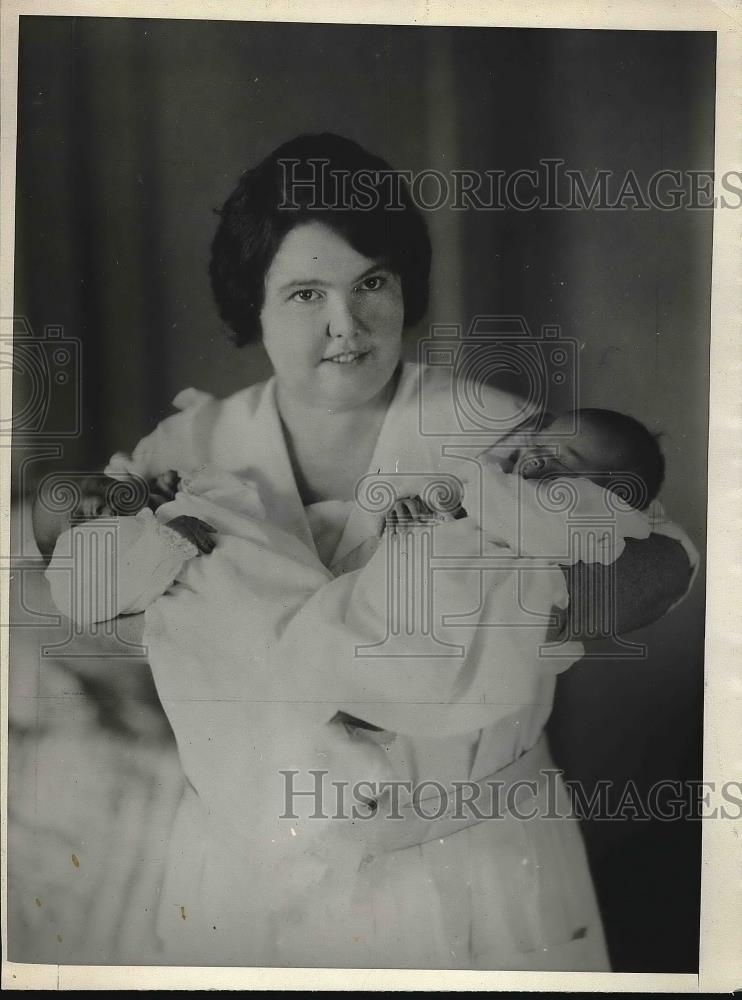 1925 Press Photo Twins Jams and Thomas Daniel of Amarillo Texas. - nea99807 - Historic Images