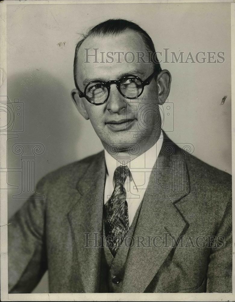 1929 Press Photo Newburgh New York Times Editor FH Keefe - neb20955 - Historic Images