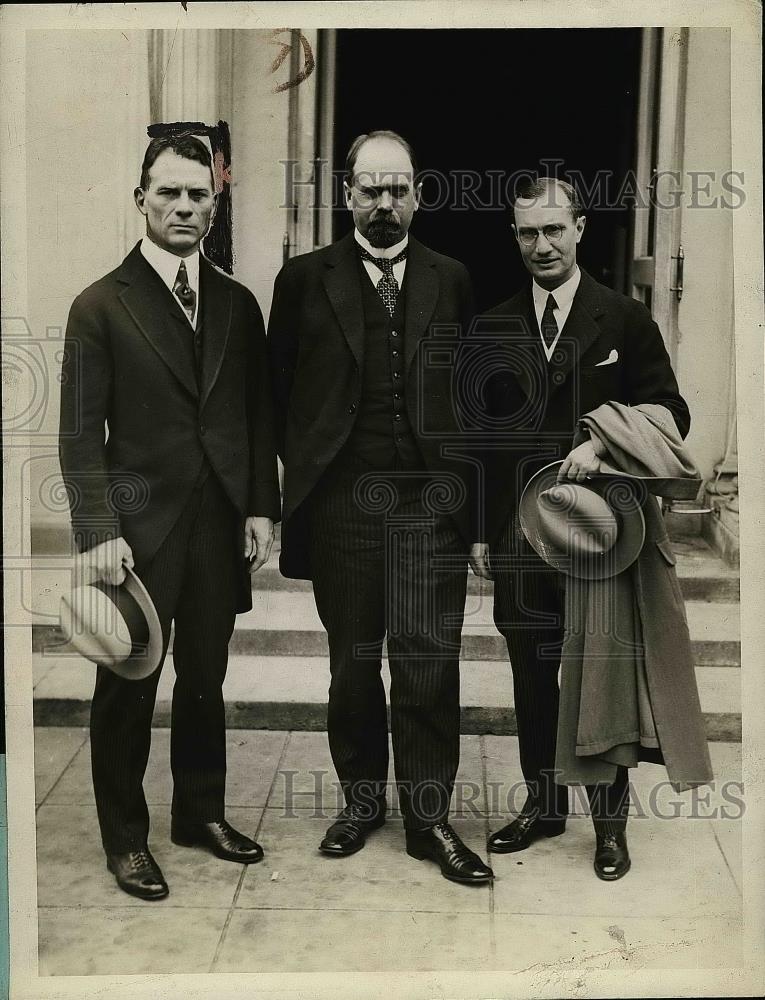 1929 Press Photo Mexican Claim Commission Calls On President Hoover - nea95929 - Historic Images