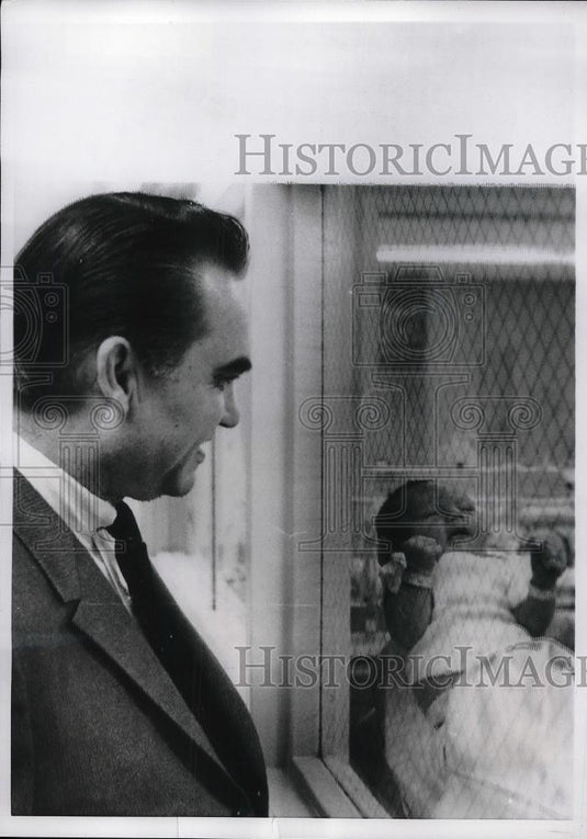 1970 Press Photo Alabama Governor George Wallace & 1st Grandchild - neb23347 - Historic Images