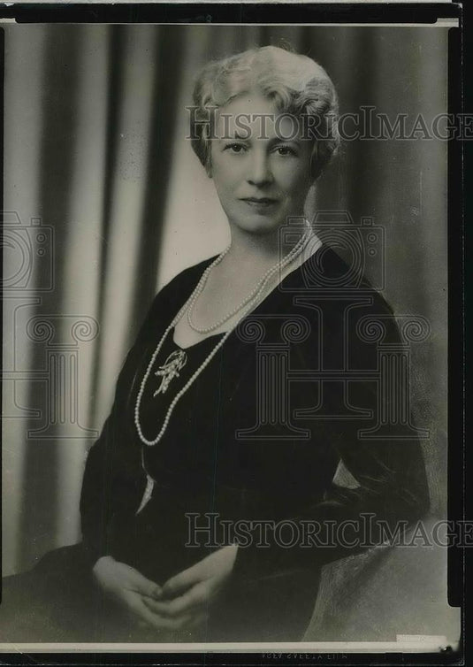 Press Photo Recording Secretary General Mrs. Julius Young Talmadge - neb20322 - Historic Images