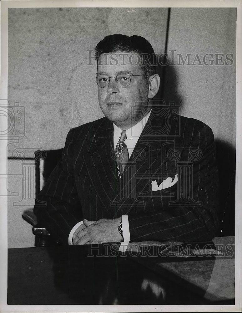 1947 Press Photo Fred Kury - Historic Images