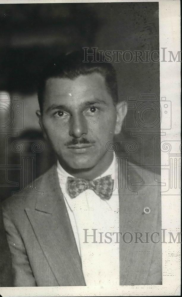 1928 Press Photo J.H. Malek Ex-Marshall In Mayfield Village - neb18603 - Historic Images