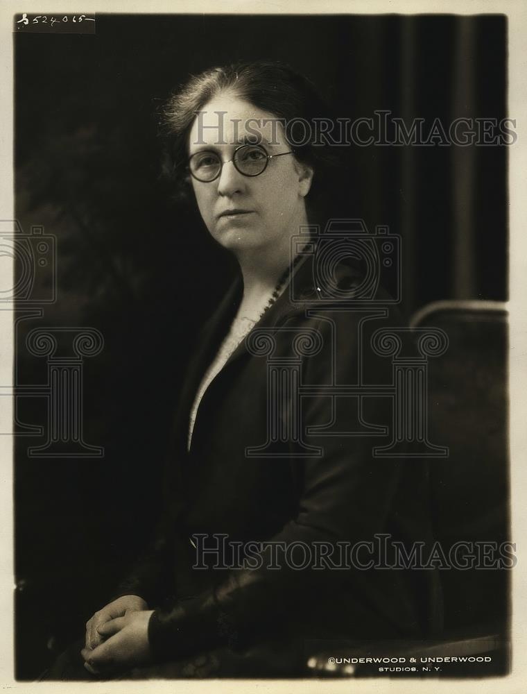 1924 Press Photo Mrs. Susa P. Moore Editor - nea96136 - Historic Images