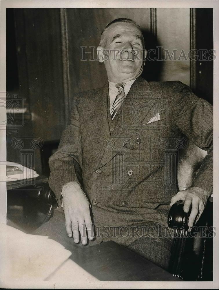 1937 Press Photo Jeremiah Mahoney - Historic Images