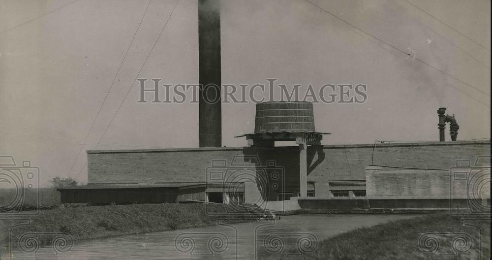 1920 Press Photo A water treatment plant. - Historic Images