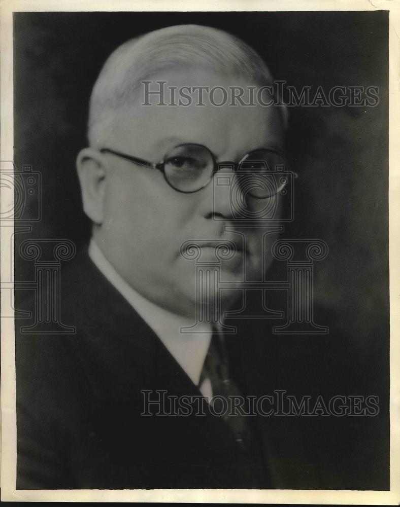 1937 Press Photo Dr. John R. nilsson of Omaha, Neb - Historic Images