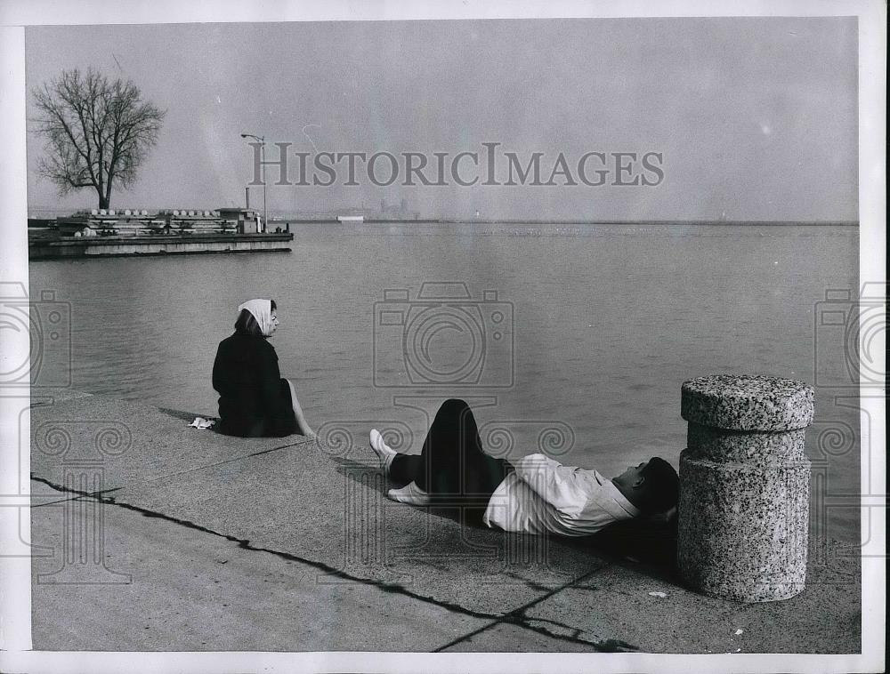 1967 Press Photo Lakefront Scene at Chicago - nea81158 - Historic Images