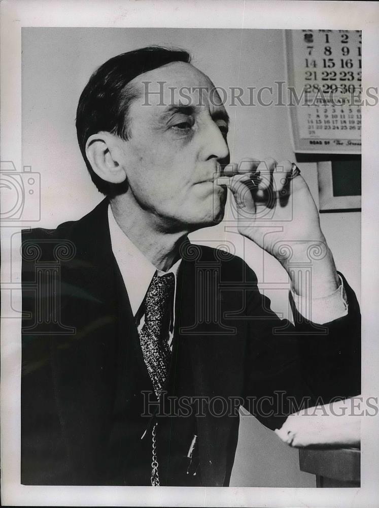 1937 Press Photo Mystery writer &amp; psychiatrist Dr Cecil Reynolds - neb00270 - Historic Images