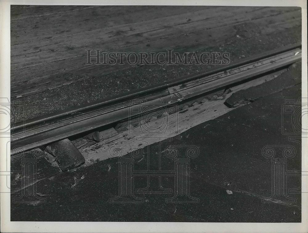 1940 Press Photo Overhead view of railway - Historic Images