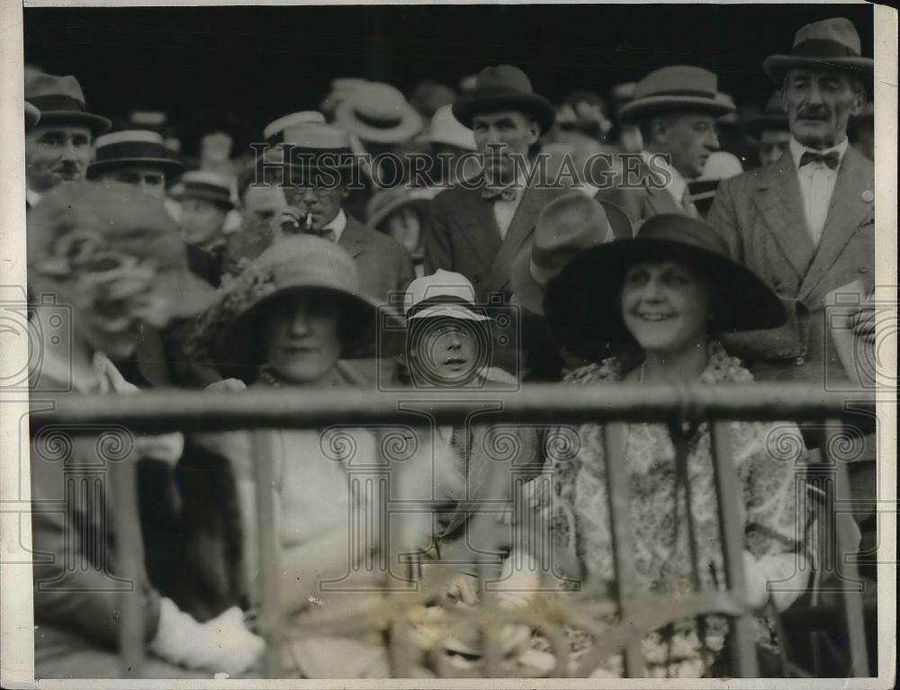 1924 Press Photo Prince of Wales at Belmont Park - Historic Images