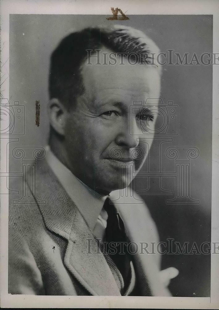 1935 Press Photo Major General George E. Leach - neb24530 - Historic Images