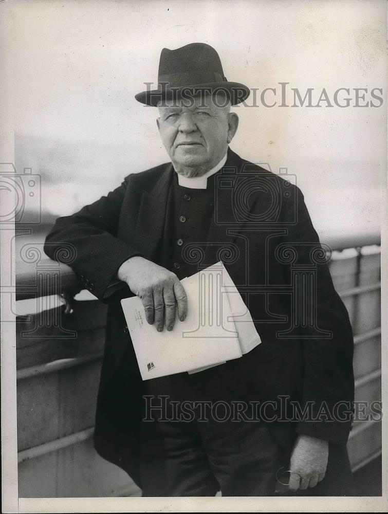 1930 Press Photo Dr. S. Parkes Cadman Clergyman of New York - neb03395 - Historic Images