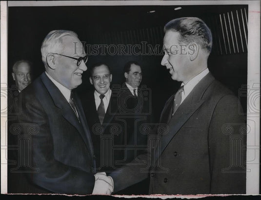 1953 Press Photo United Nations Secretary General Dag Hammarskjold - neb15651 - Historic Images