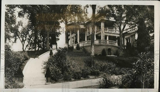 1931 Press Photo The Humphreys home - neb06316 - Historic Images