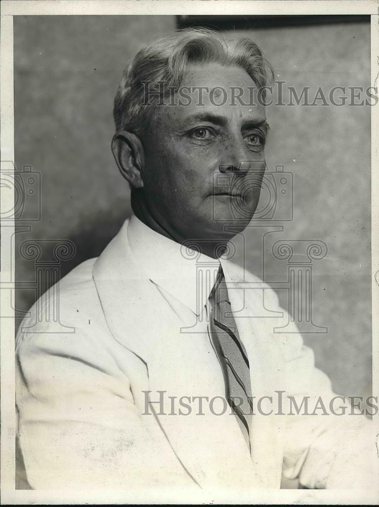 1928 Press Photo Fred C. Claiborne Protest - Historic Images