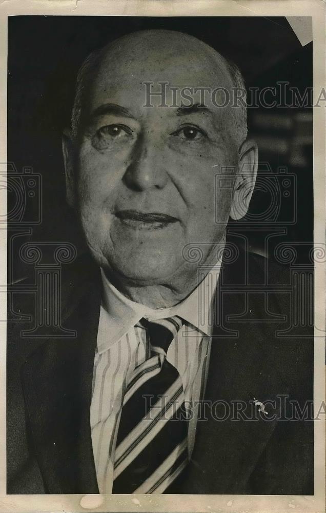 1938 Press Photo Charles Hauserman Exec. Secretary of Park Commission - Historic Images